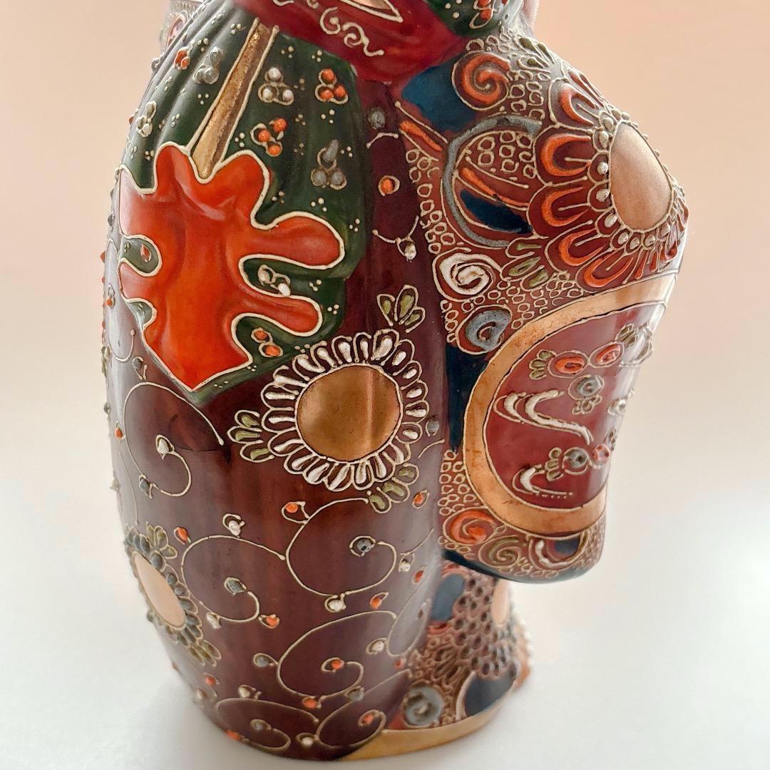 九谷焼 布袋様 七福神 縁起物 置物 布袋尊 骨董 年代物 蔵出し 昭和