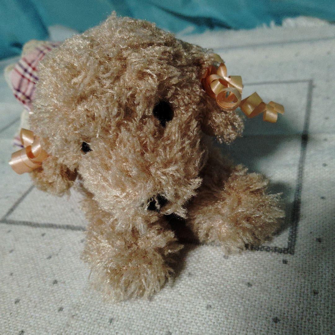 NAOKO SHINADA プードル イヌ 犬 ぬいぐるみ