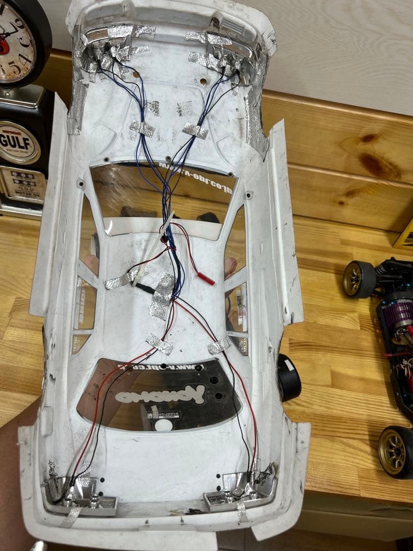 スカイライン ヨコモ カバー のむけん 希少 当時 ボディーのみ - メルカリ