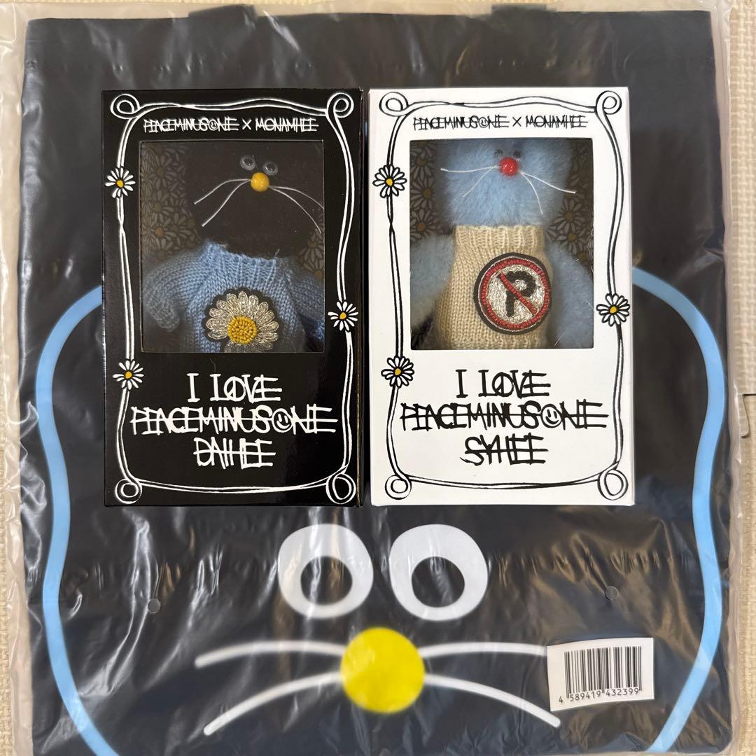 PEACEMINUSONE×MONAMHEE キーリングトートバッグ