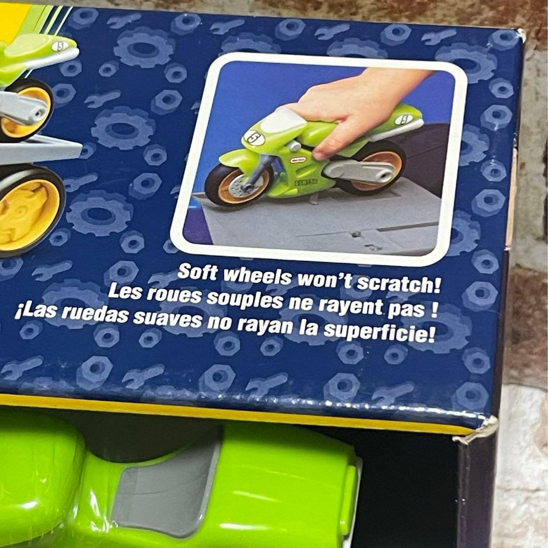 リトルタイクスRUGGED RIGGZ モーターサイクル運搬車&バイク２台セット