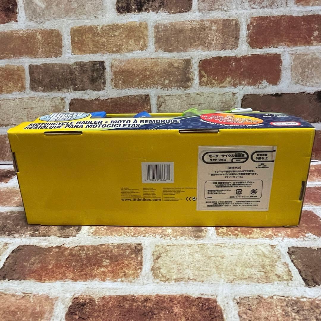 リトルタイクスRUGGED RIGGZ モーターサイクル運搬車&バイク２台セット
