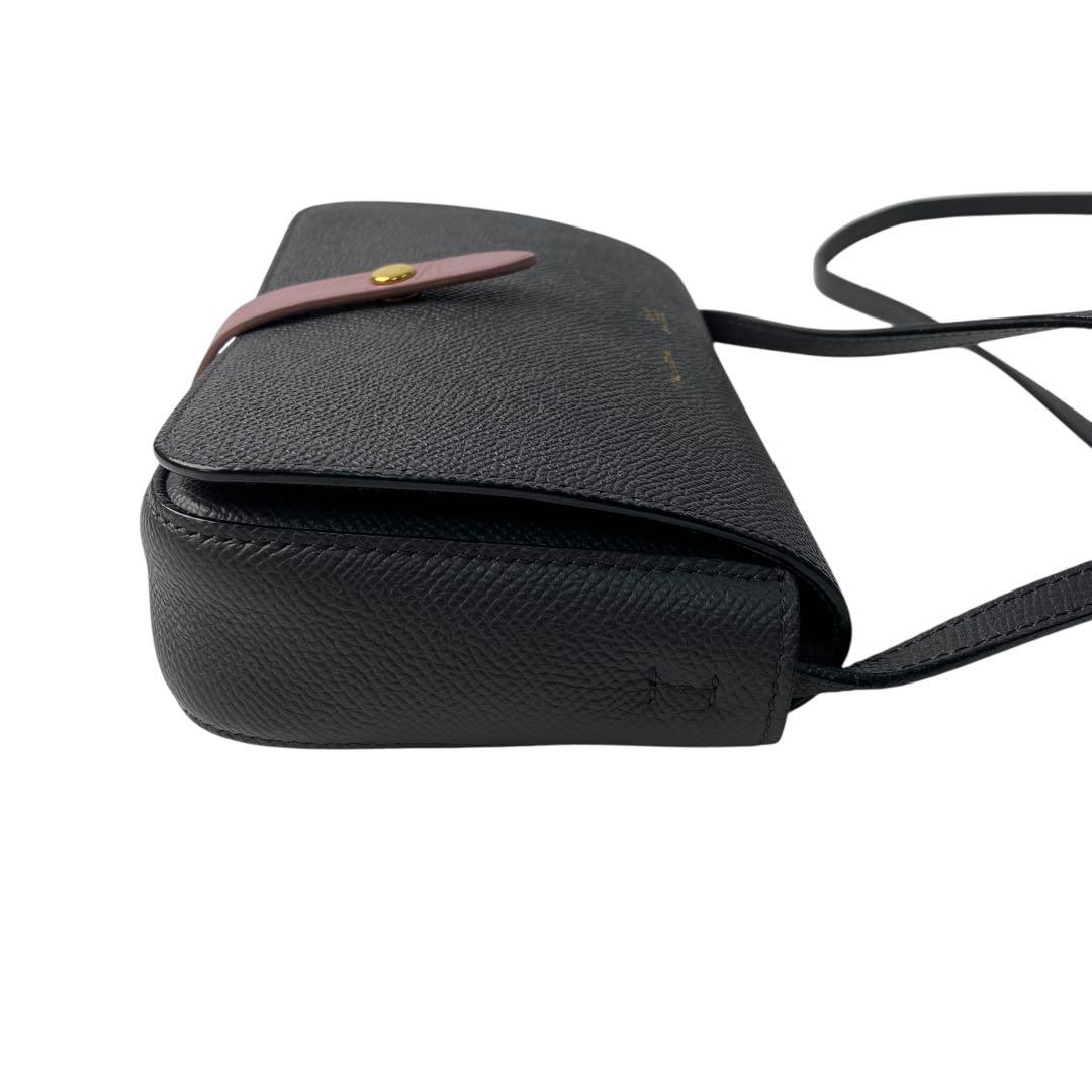 美品 セリーヌ CELINE ストラップクラッチ ショルダーバッグ ポシェット