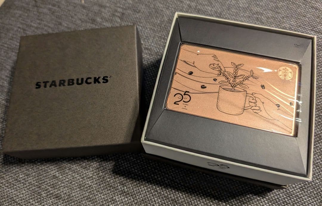 スターバックスカード 25周年 ステンレス仕様 - メルカリ