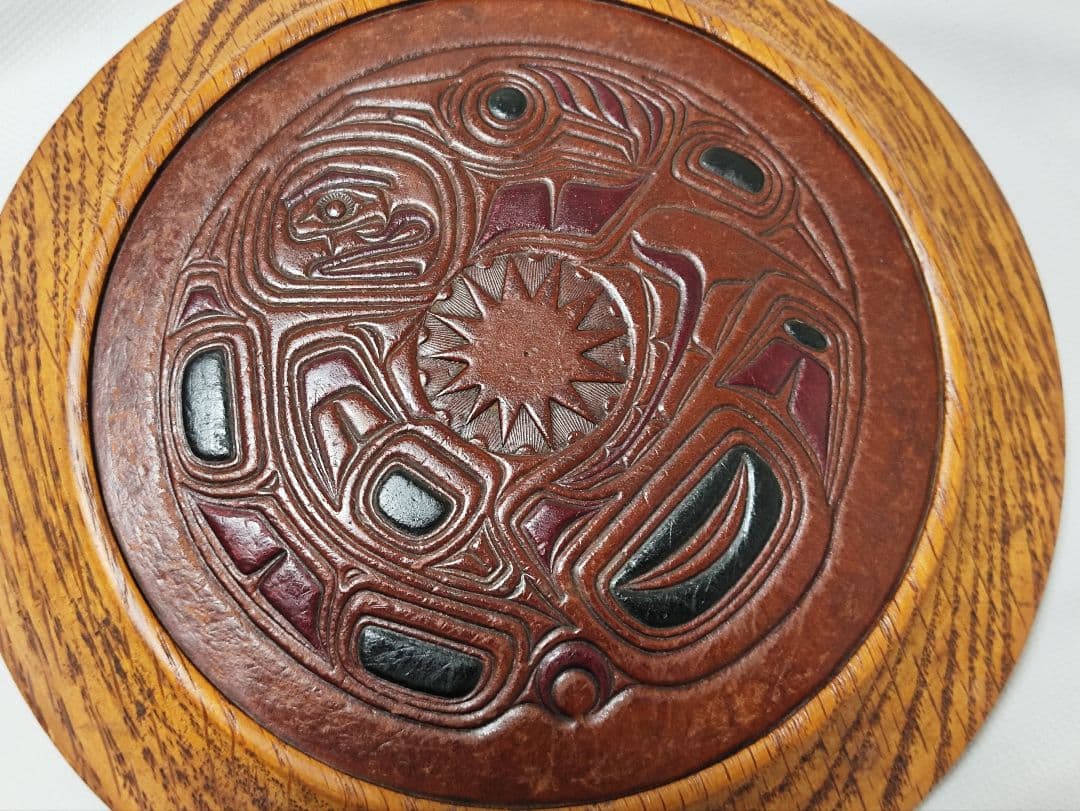 カナダ 原住民 インディアン ファーストネイションズアート 壁飾り