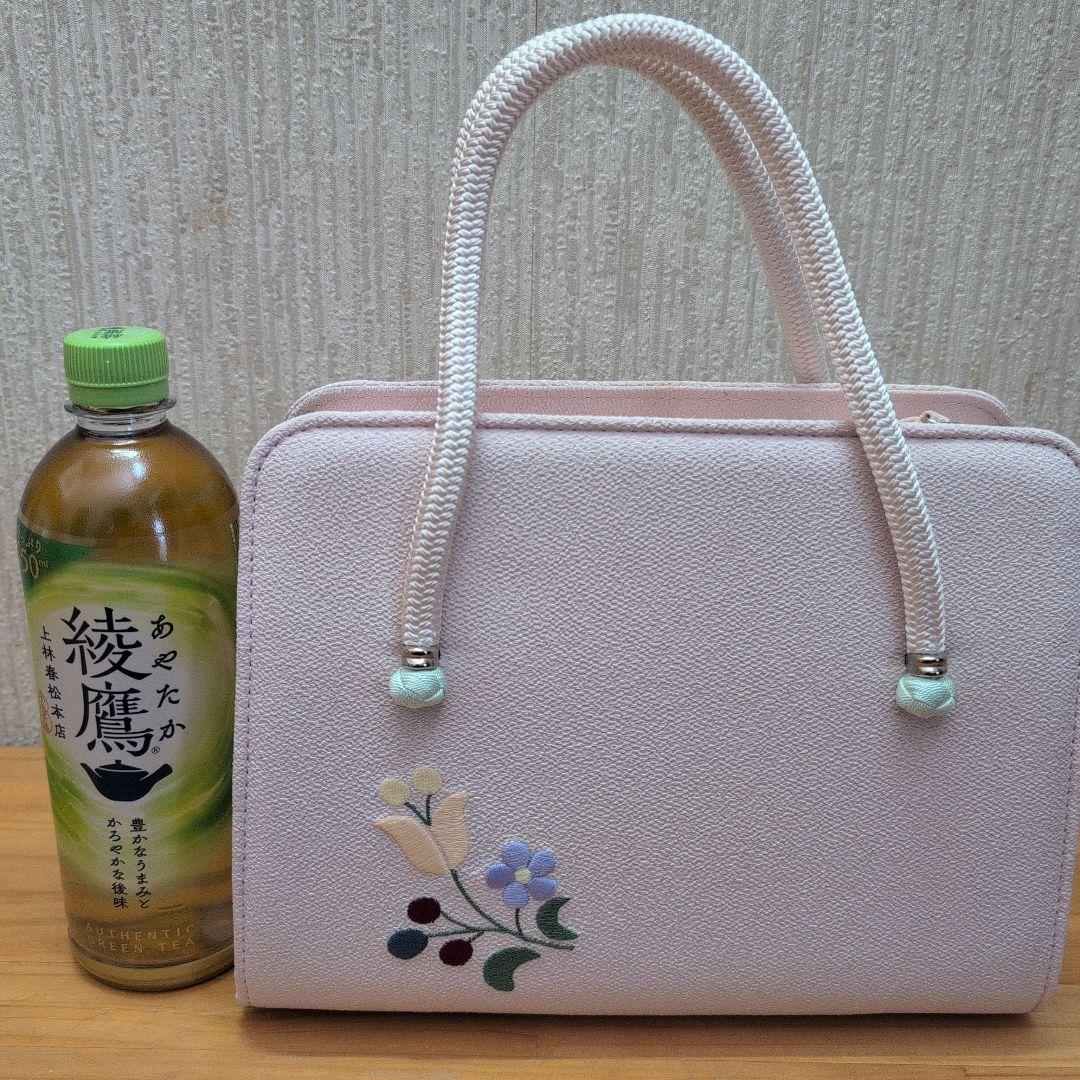 【即購入OK】 刺繍 和装用　ハンドバッグ　五嶋紐　カバン　着物　結婚式　成人式