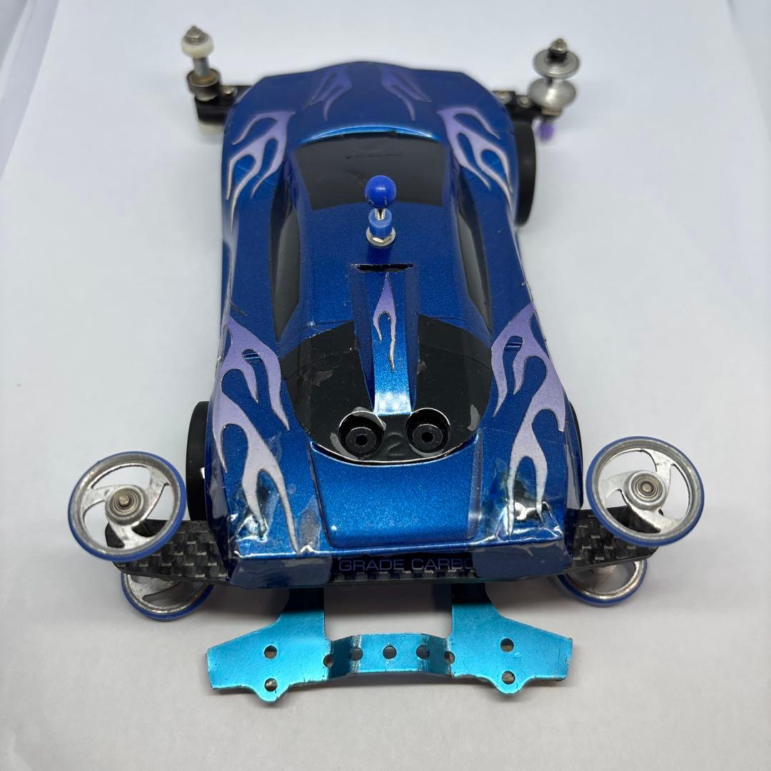 即購入可 ミニ四駆 MSシャーシ 井桁 フラットマシン 改造完成済