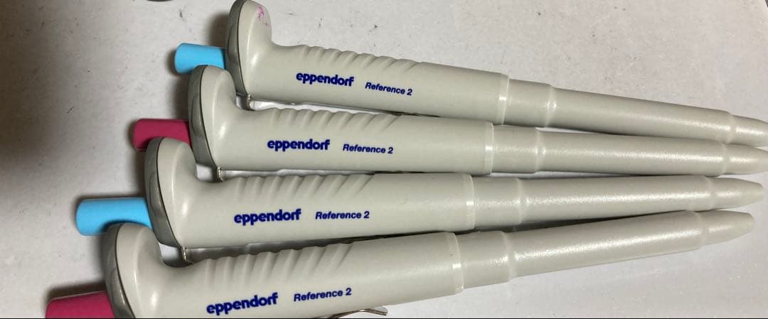 非売品　Eppendorf ボールペン　エッペンドルフ ピペット　水色　ピンク色 非売品 Eppendorf ボールペン エッペンドルフ ピペット 水色 ピンク色