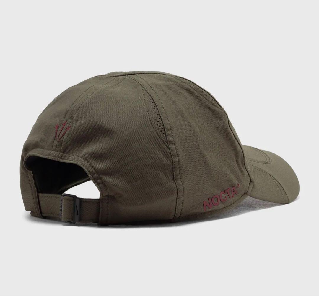 ナイキ x NOCTAコラボキャップ カーキxワインレッドM/Lサイズタグ付