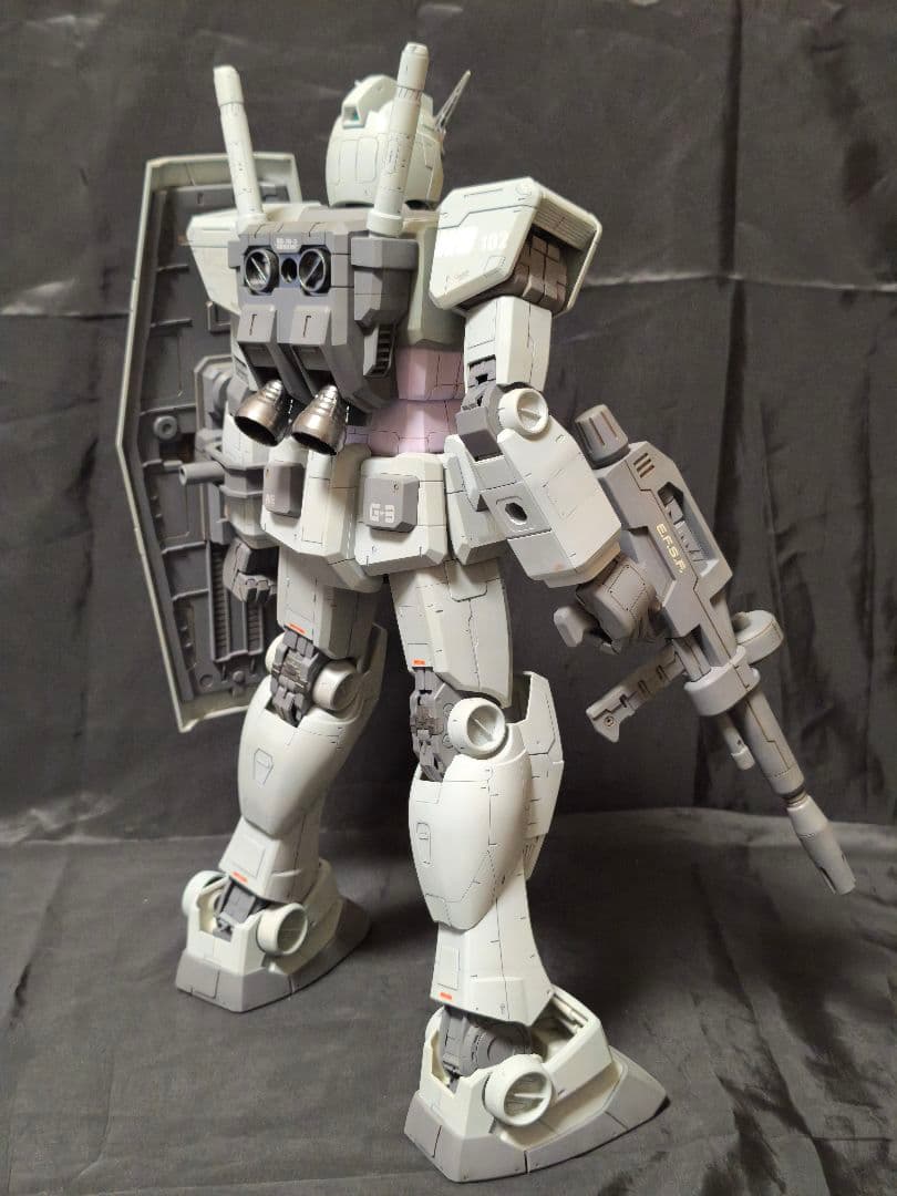 メガサイズ 1/48 RX-78-3 G3ガンダム 塗装済完成品　ビッグサイズ