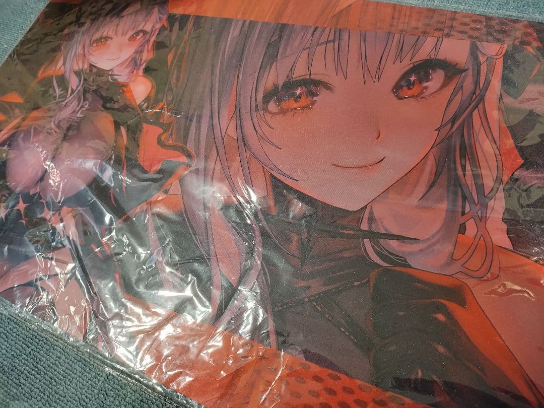 ニケ NIKKE モダニア スリーブ プレマ プレイマット 白詰草 黒