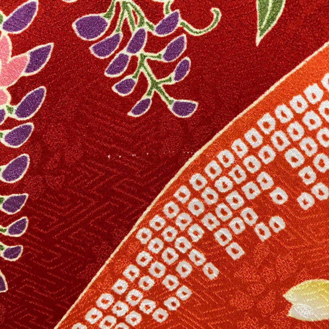 ≪早い者勝ち≫ 振袖セット 成人式 正絹 古典柄 振袖 白 S*