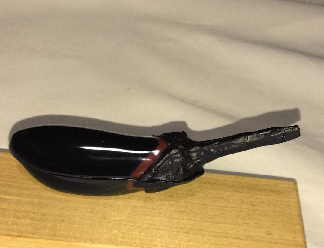 茶道具 乾漆香合 加賀塗匠 荒井樹芳作 乾漆造茄子香合 美品！！