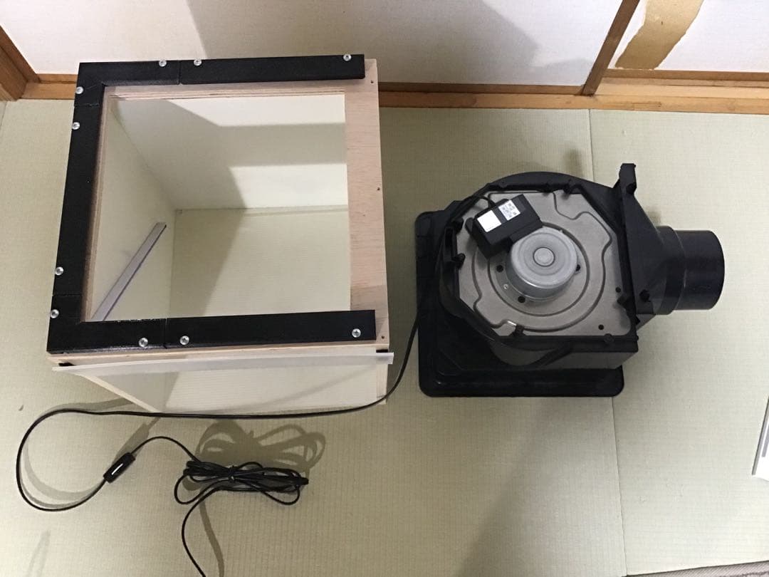 塗装ブース (みれす様制作・キャリータイプ)