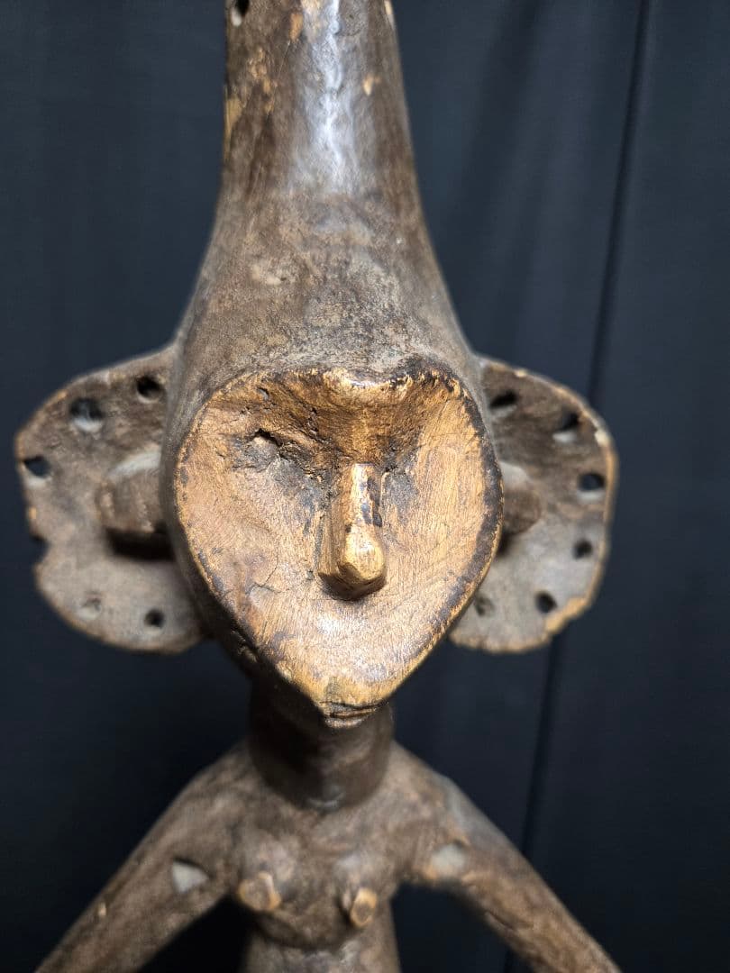 T*o様 ムボレ族？クエレ族？クウェレ族？アフリカ彫像木彫り像オブジェ