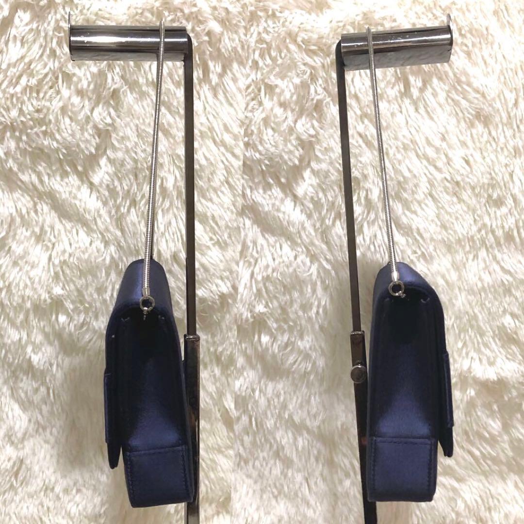 未使用級☆マノロブラニク ハンドバッグ ショルダーバッグ パーティバッグ