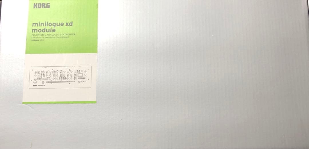 元箱付きKORG minilogue xd module KORG minilogue xd module Keyboard Voice Expander and Desktop Synth