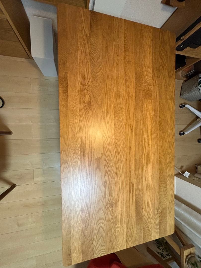 無印良品　木製 リビングダイニングテーブル幅130cm