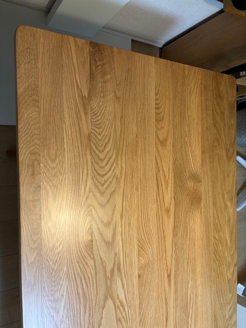 無印良品　木製 リビングダイニングテーブル幅130cm