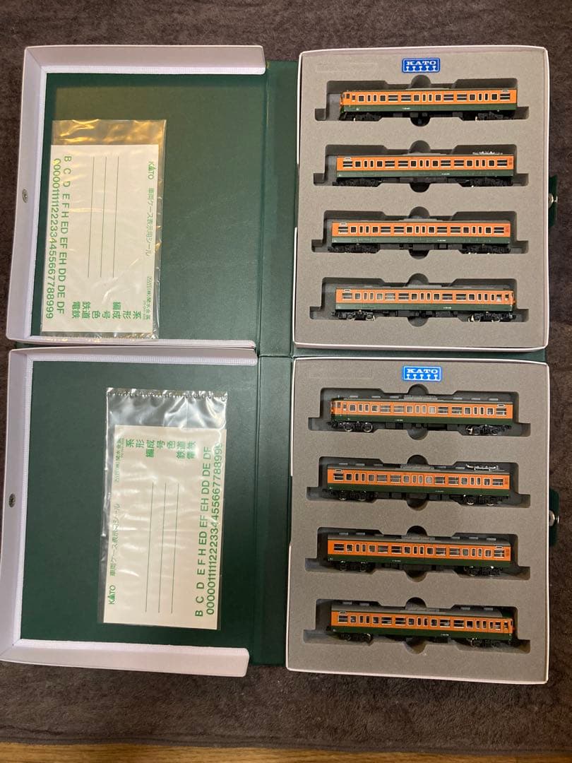 KATO Nゲージ　115系 300番台 湘南色 8両セット