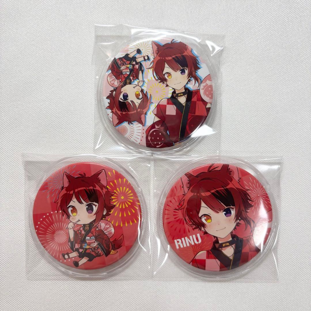 すとぷり 莉犬くん りぬわん 缶バッジ - メルカリ