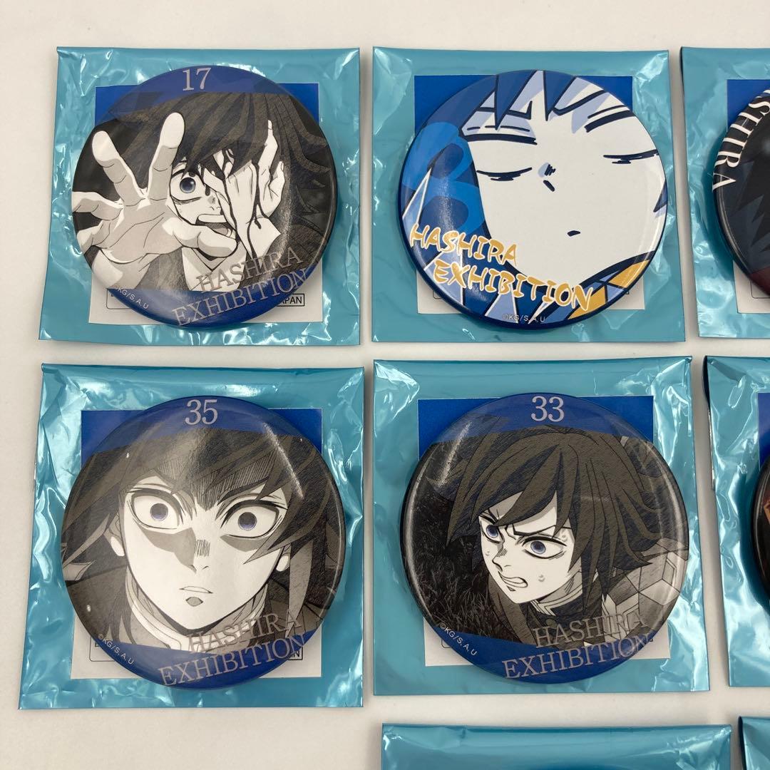 ☆鬼滅の刃 柱展 柱百景 エモーショナル缶バッジ 冨岡義勇