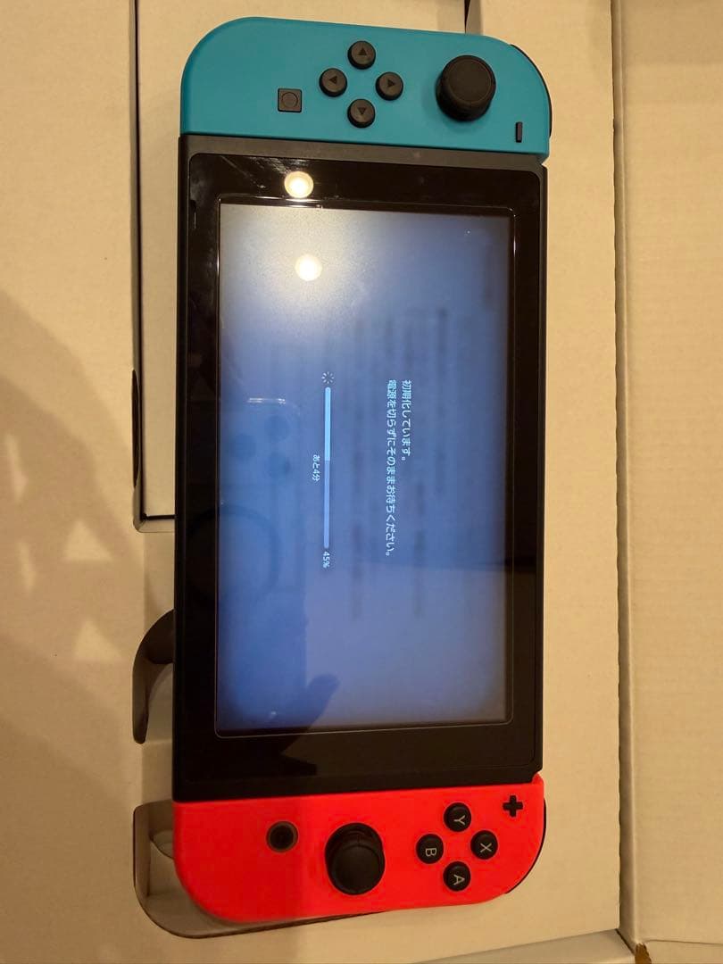 Nintendo Switch ネオンブルー/ネオンレッド 中古品