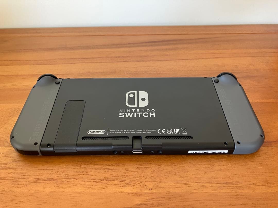 Nintendo Switch グレー 本体 動作確認済/保護ケース付