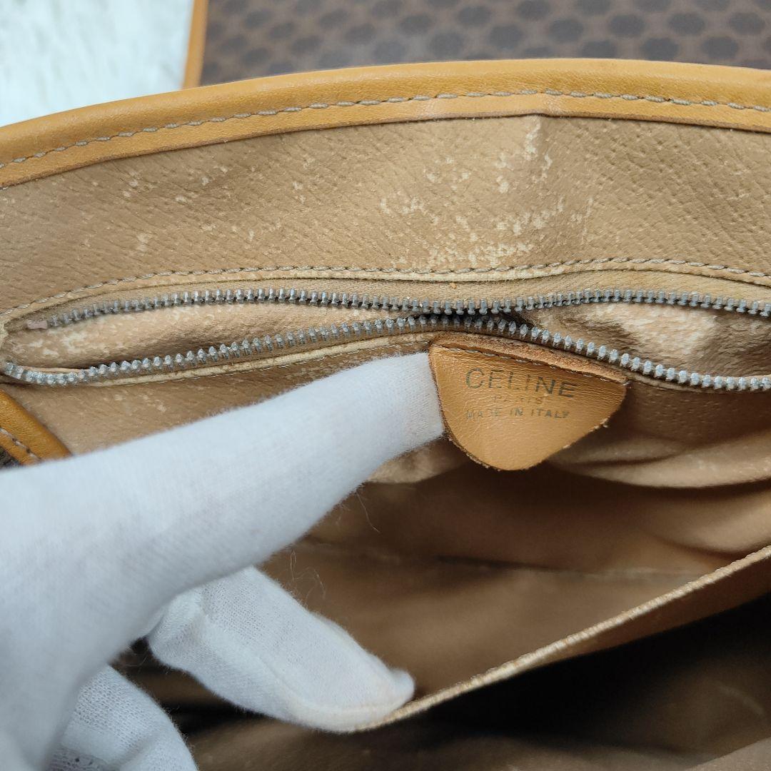 本日限定価格　セリーヌ　ショルダーバッグ　ボックス型　マカダム　トリオンフ