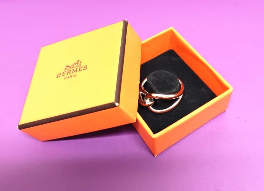HERMES スカーフシルバーリング