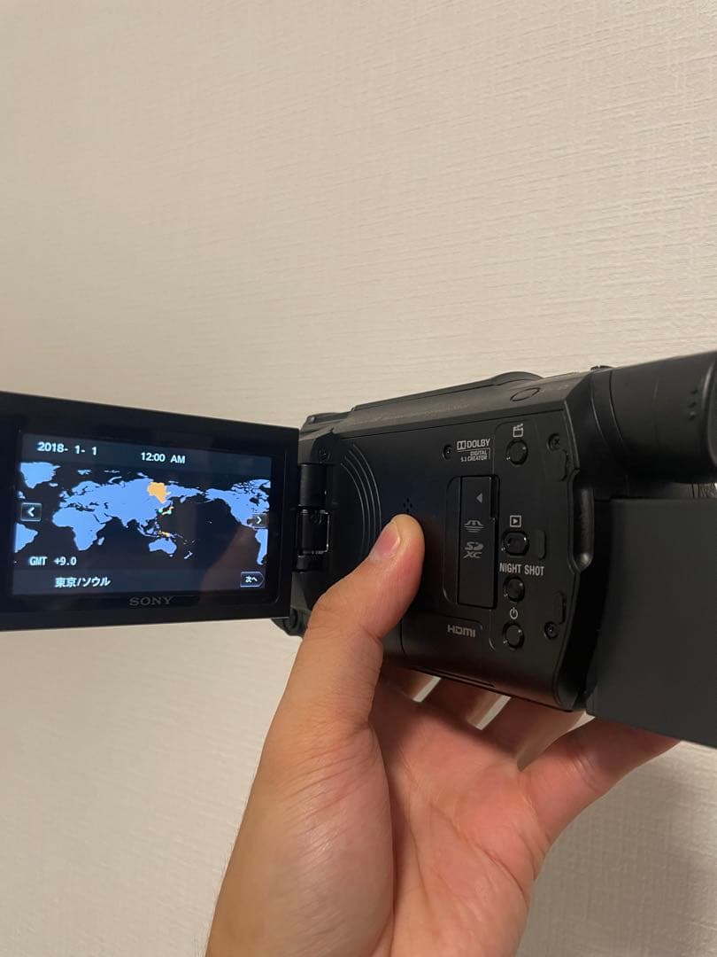 SONY FDR-AX60 バッテリーセット&ヘッドセット&無線機&ハンディカム