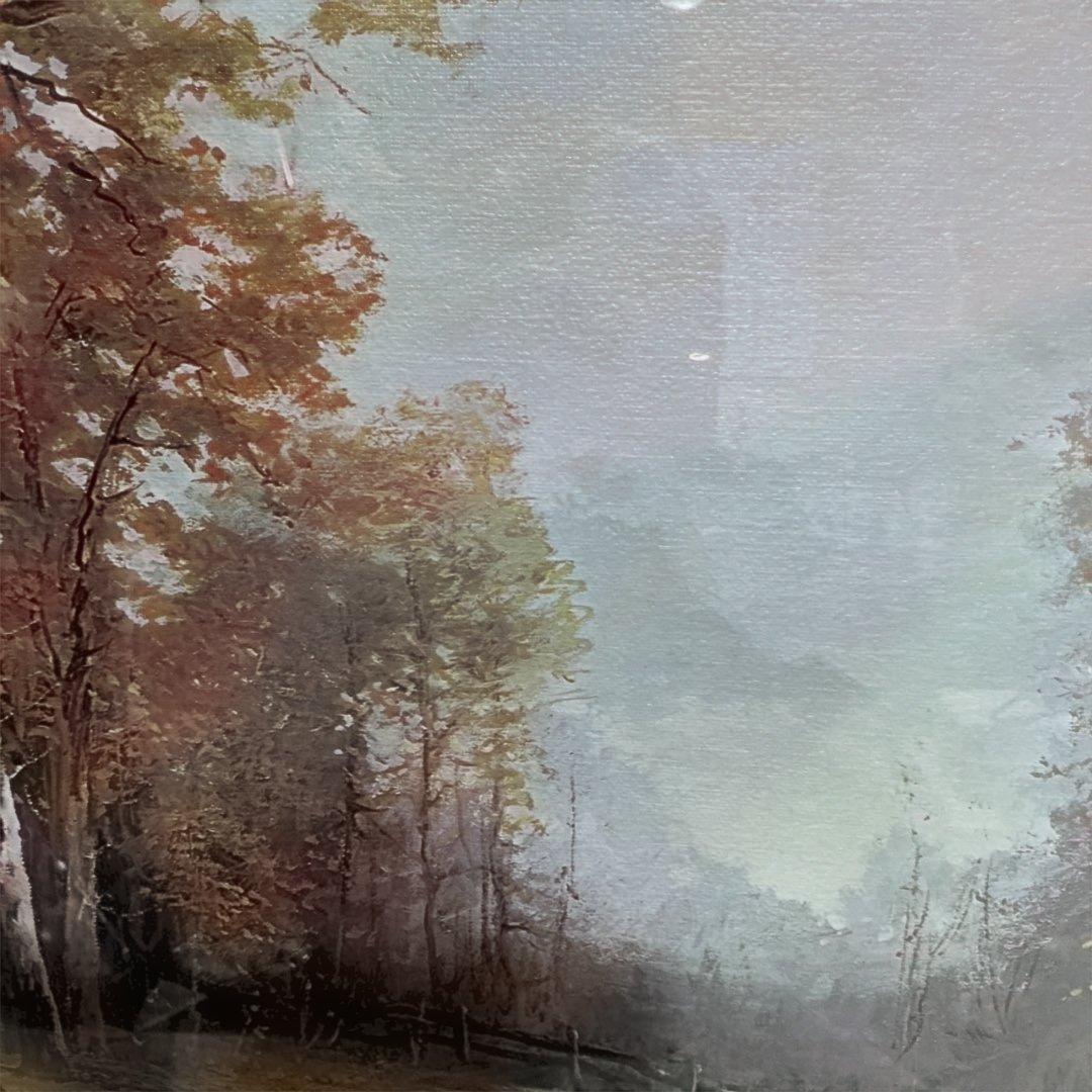 絵画 複製名画 ロバート・ウッド F-6号「10月の朝 」 - メルカリ