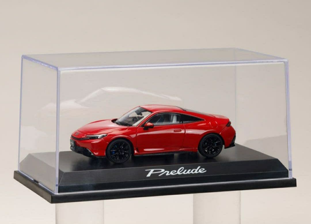 【新品未開封】 プレリュード 1/43 ミニカー レッド
