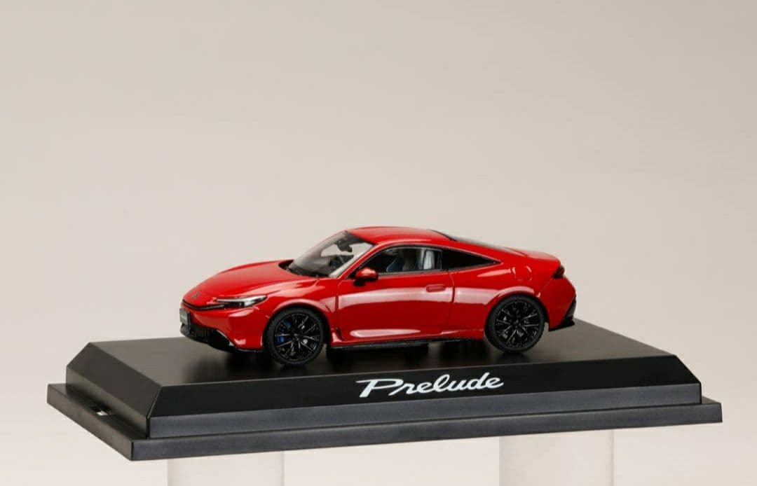 【新品未開封】 プレリュード 1/43 ミニカー レッド