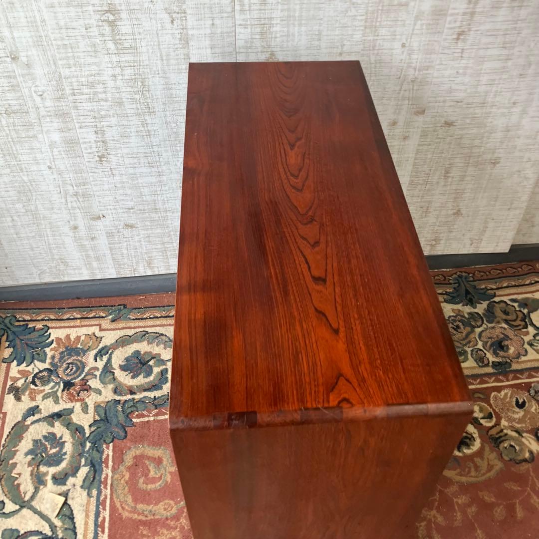 昭和レトロ 無垢材 茶箪笥 茶棚 ガラス戸 サイドボード 古家具 古民家