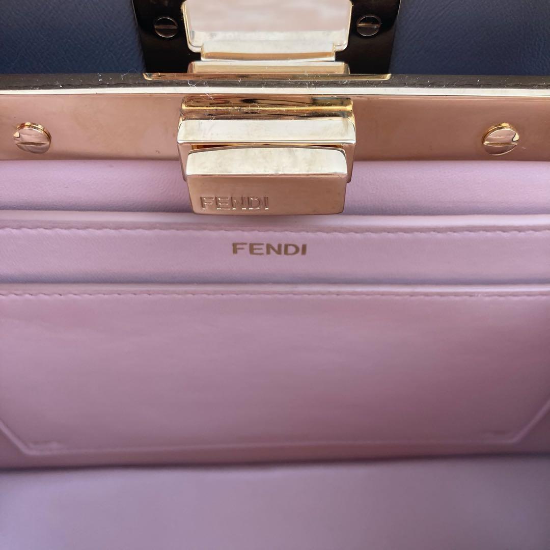 FENDI フェンディ ピーカブー アイシーユー スモール ミニ 白 ホワイト