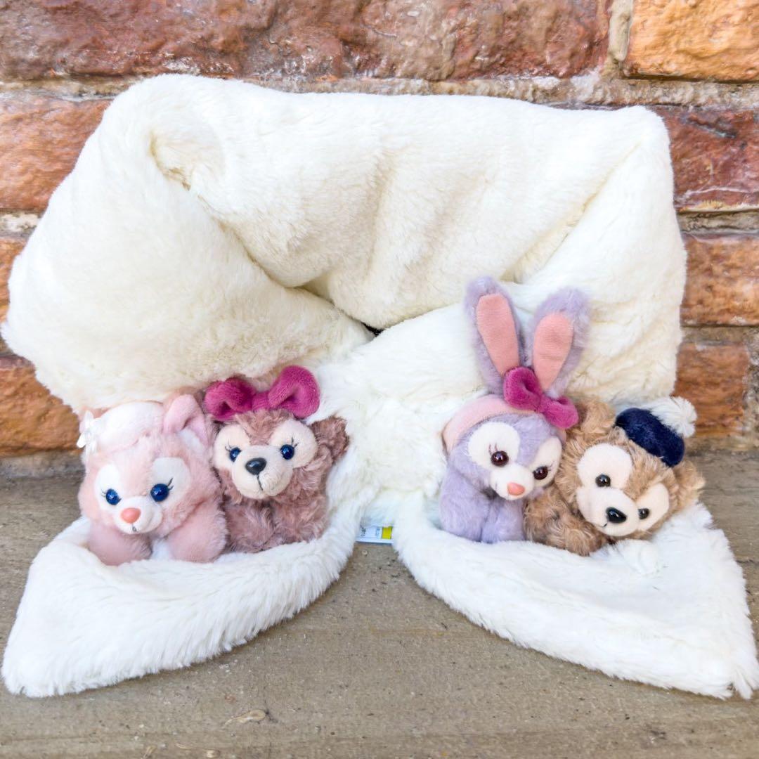 マフラー ディズニー 新品 ダッフィー ジェラトーニ シェリーメイ