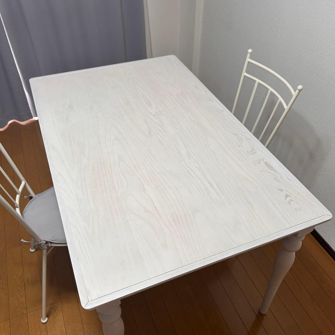 極美品　Francfranc／フランフラン　ダイニングテーブル　アルパ　キャーロ