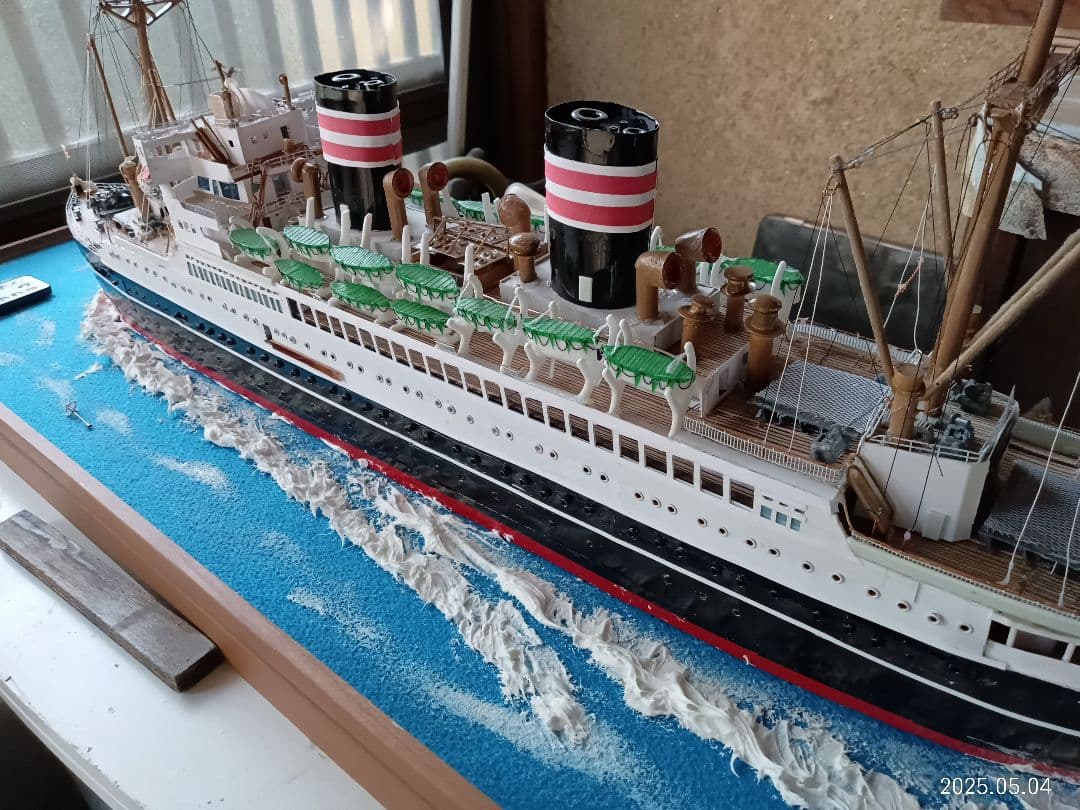 日本郵船 浅間丸 ハンドメイド模型 | Shop at Mercari from Japan! | Buyee