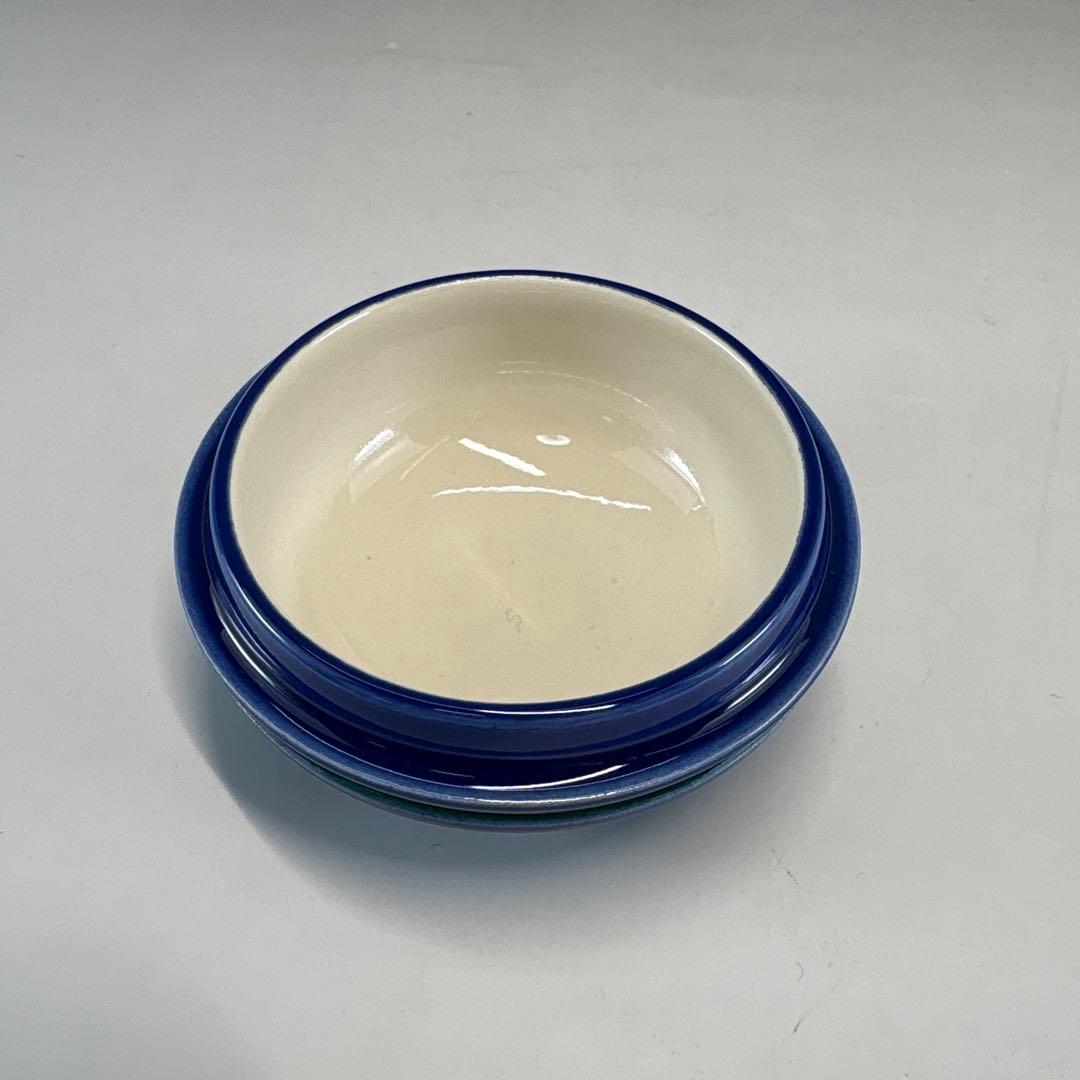 【茶道具】中村翠嵐造　交趾　独楽筋香合（共箱）★送料込★