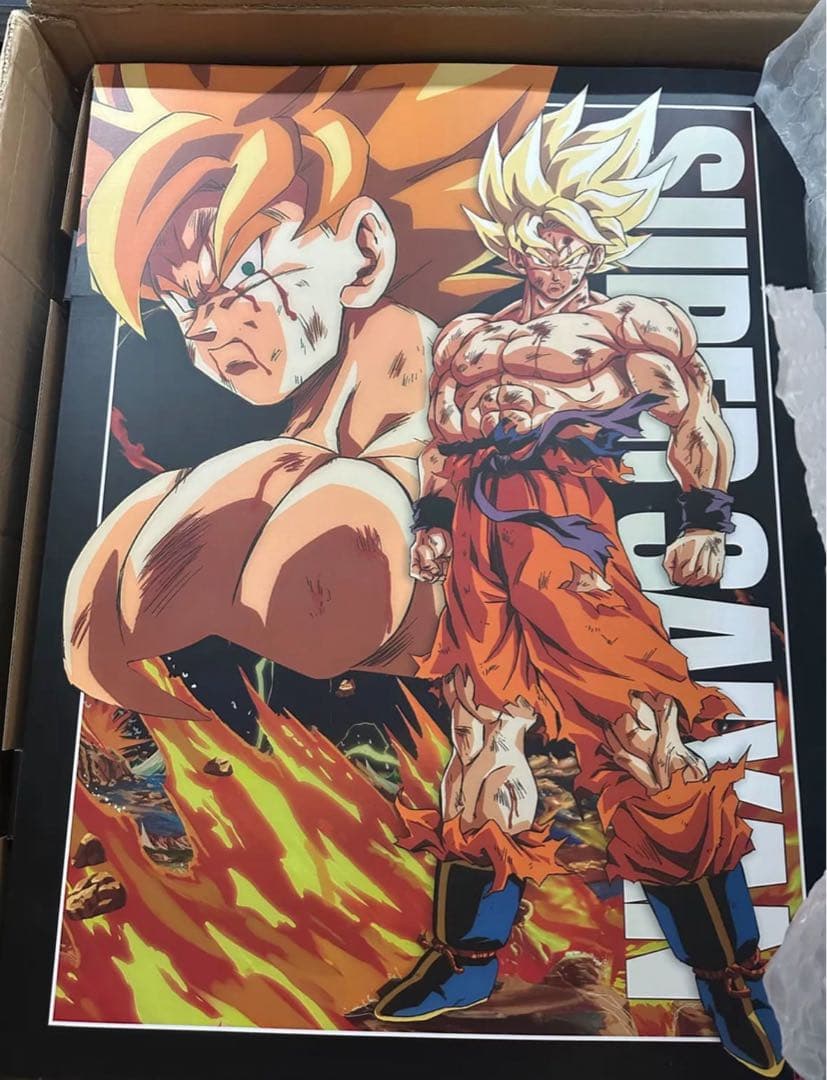 ドラゴンボール 孫悟空 ガレキ ガレージキット スタチューX①⑤②