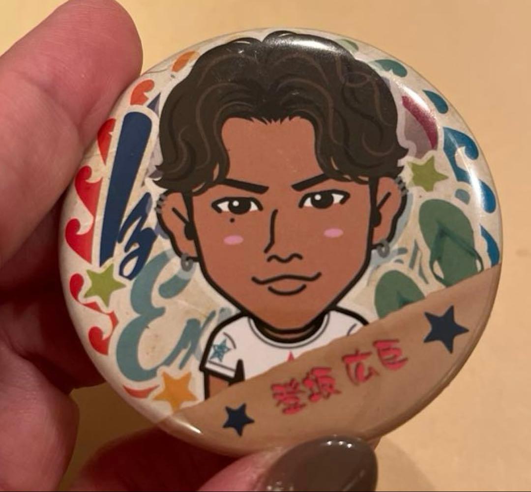 三代目ジェイソウルブラザーズ 登坂広臣 缶バッチ - メルカリ