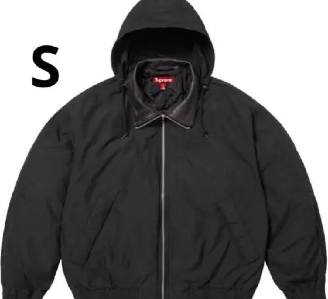 XXL Supreme LeatherCollar Utility Jacket Supreme Leather Collar
