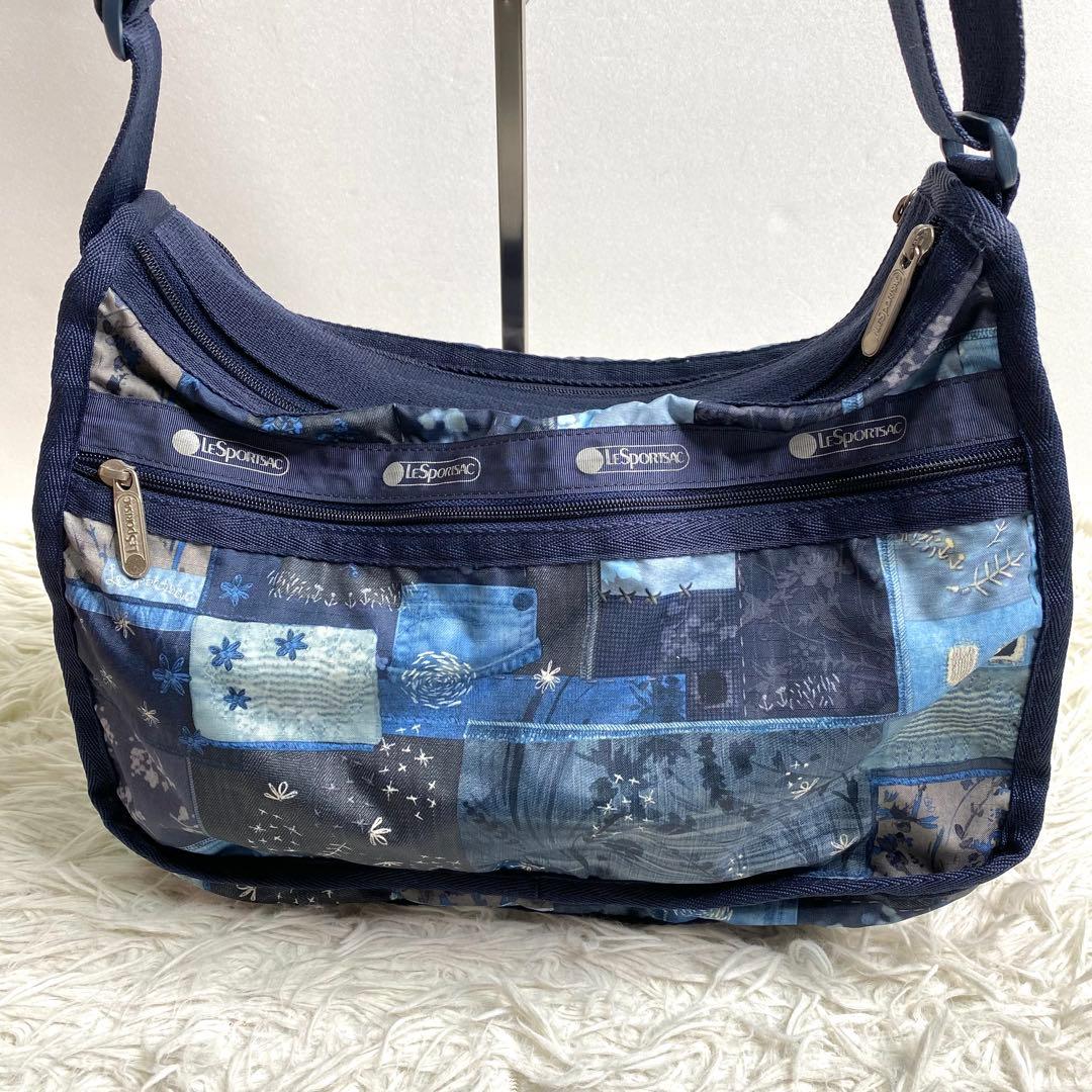 美品✨レスポートサック デニムキルト ショルダーバック デラックスエブリデイ