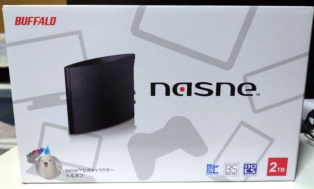 BUFFALO nasne HDDレコーダー 2TB NS-N100 T116212907 - PC周辺機器