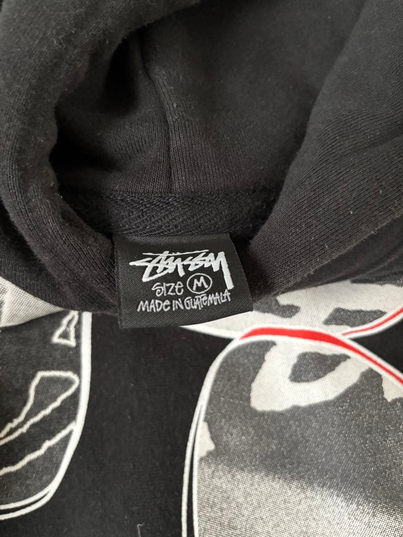 Stussy グラフィックプリント パーカー M