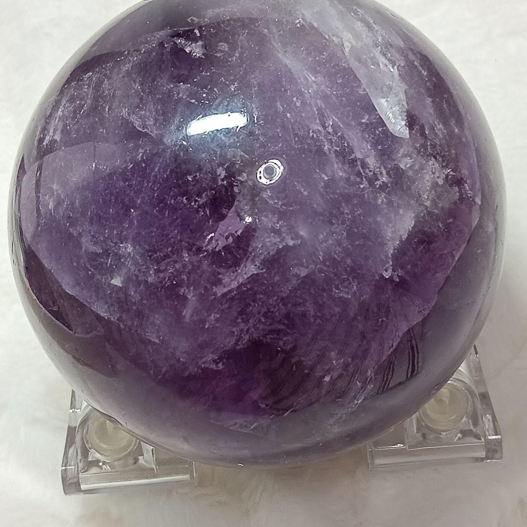 アメジスト 紫水晶 パワーストーン 球形 10.5cm