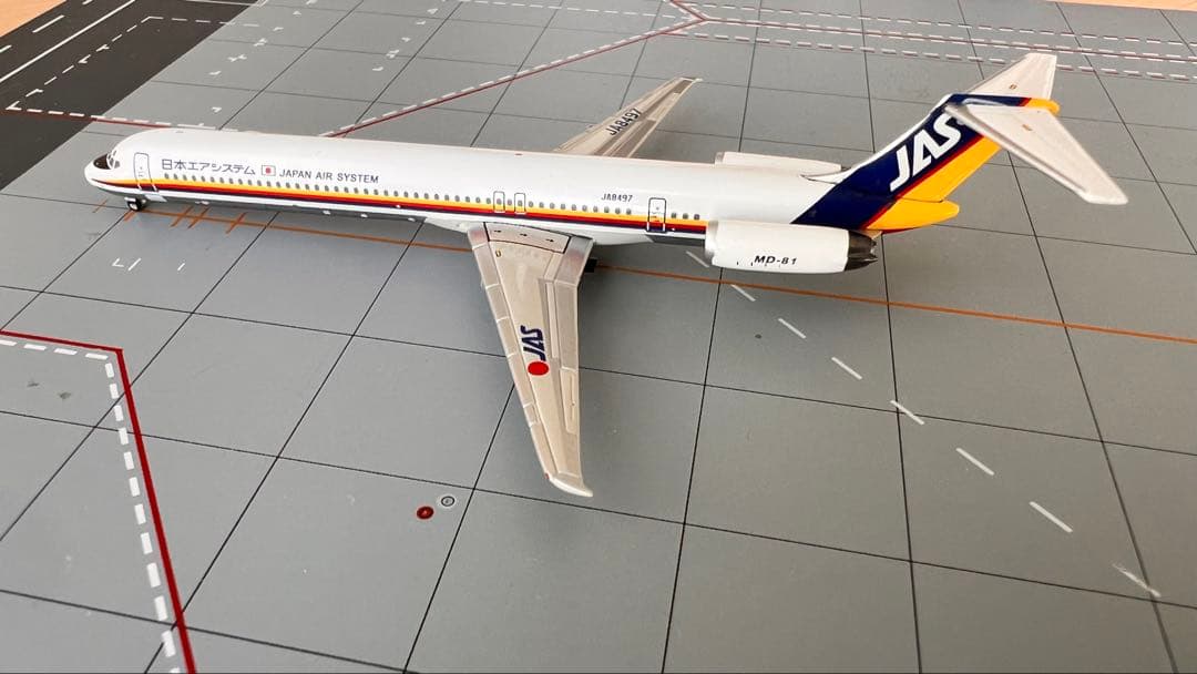 1/400 Jet-x JAS 日本エアシステム MD-81 - メルカリ