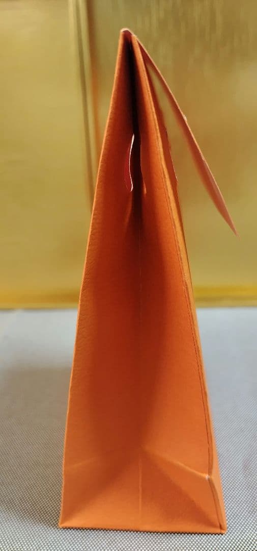 HERMES オレンジ ショップボックス、ラッピングバッグセット - メルカリ