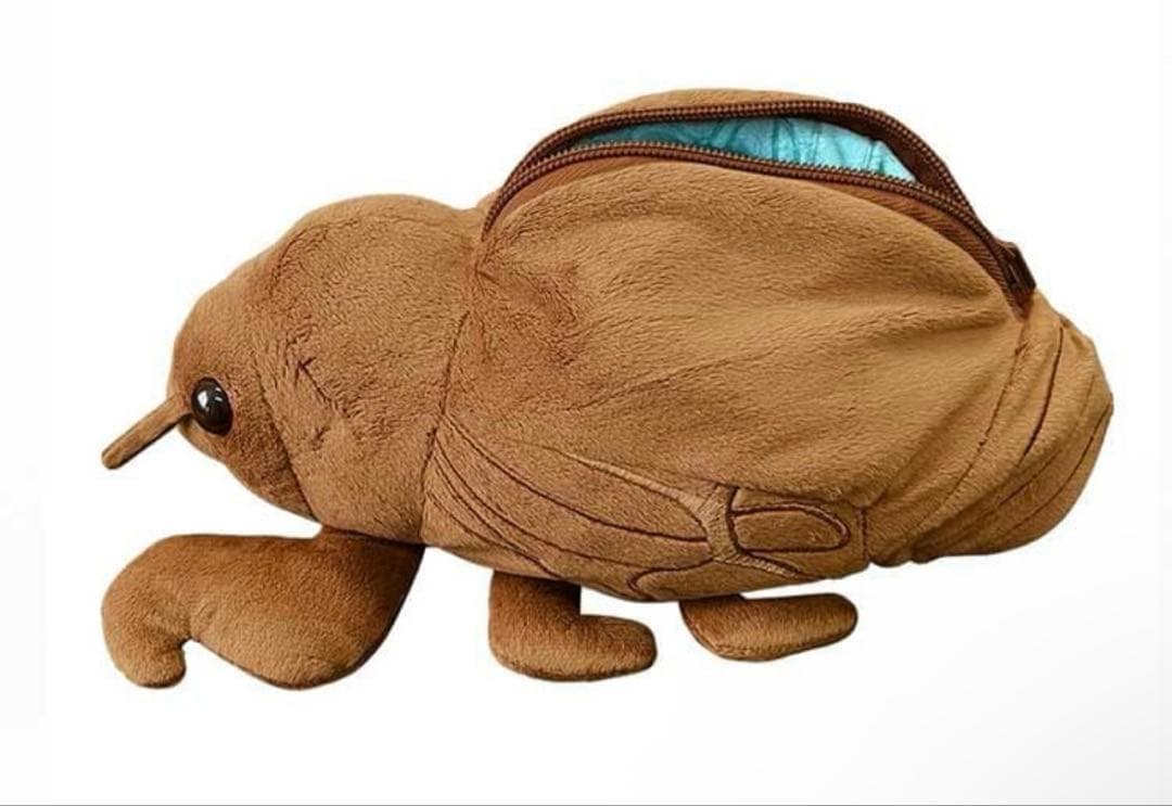昆虫MANIAC マニアック　セミの抜け殻からセミ　ぬいぐるみ　新品　科学博物館